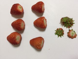 草莓大福,草莓蒂切掉
