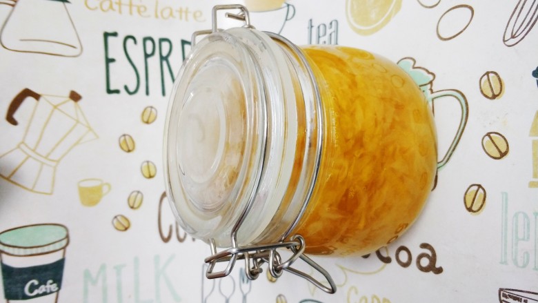蜂蜜柚子茶,最后加入蜂蜜，封瓶。放置一周口感更佳。