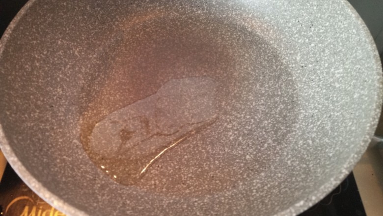南瓜汤,热油锅