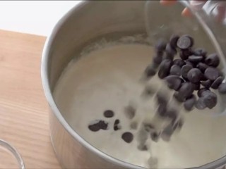 滴落巧克力蛋糕,巧克力奶油:淡奶油加热到沸腾，加入细砂糖和切碎的巧克力，静置5分钟