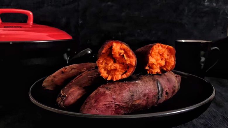 砂锅烤红薯,成品图