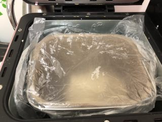 葱香芝士面包,盖起来发酵