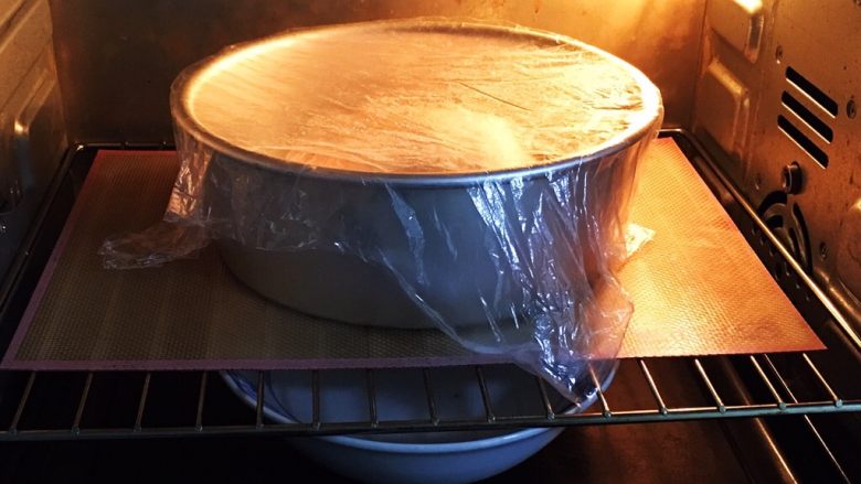 蔓越梅乡村面包,烤箱发酵档，发酵时间60分钟，底部放热水，30分钟要更换热水。