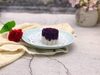 紫薯山药糕,再来一张单个的^_^