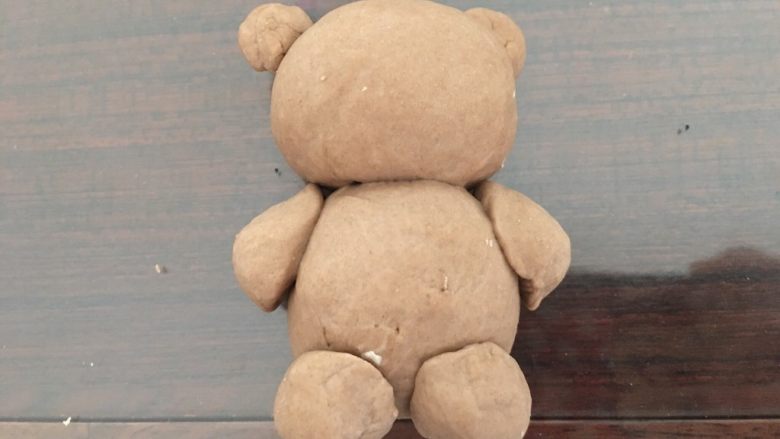 儿童面点系列之泰迪熊,沾上小脚丫