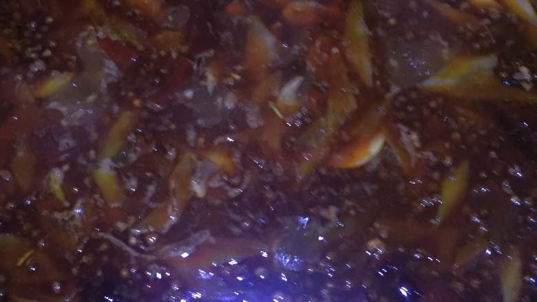 豆花香辣鱼,参入开水烧沸后转小火熬制10分钟，让泡菜和秘料出味。（一定要加开水，不要放冷水）