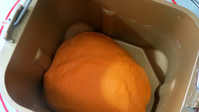 大吉大利之【橘子馒头】,发酵到1.5倍大，不用发到两倍