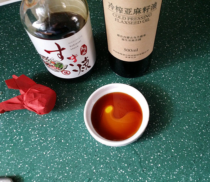 磷虾仁玉子豆腐#宝宝辅食#,此时用又伊鲜和亚麻籽油调点酱汁