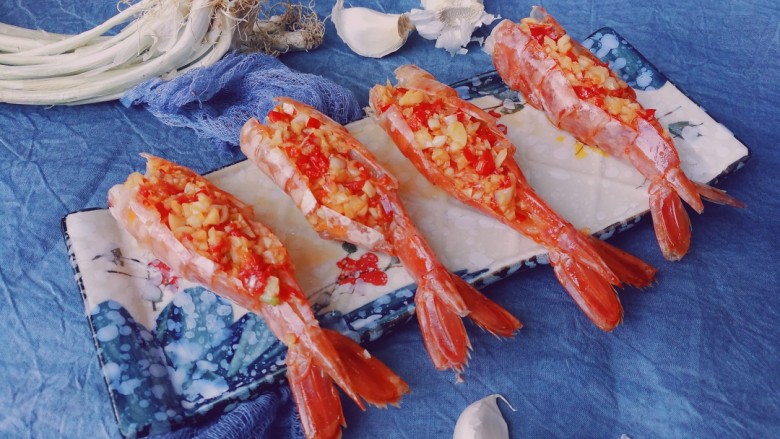 一虾三吃～阿根廷大红虾的花样吃法,香烤大虾