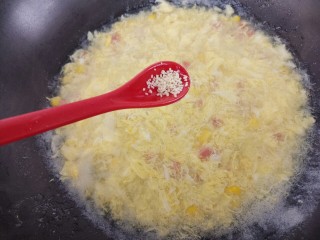 玉米鸡蛋汤羹,半勺鸡精
