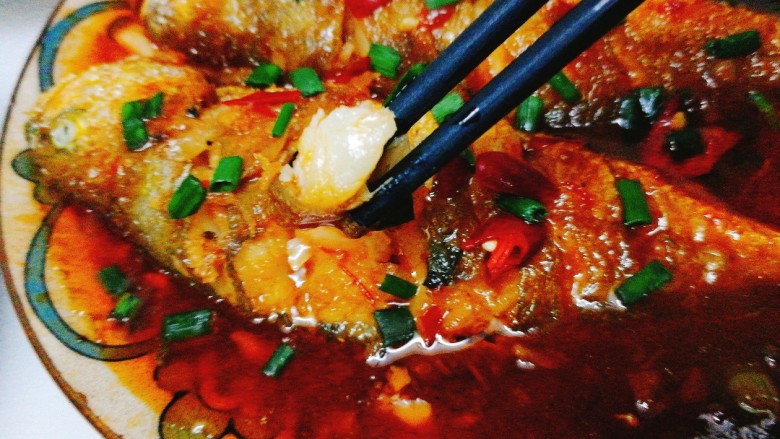 家常菜+红烧小黄花鱼,特别好吃😍😍😍鲜嫩，