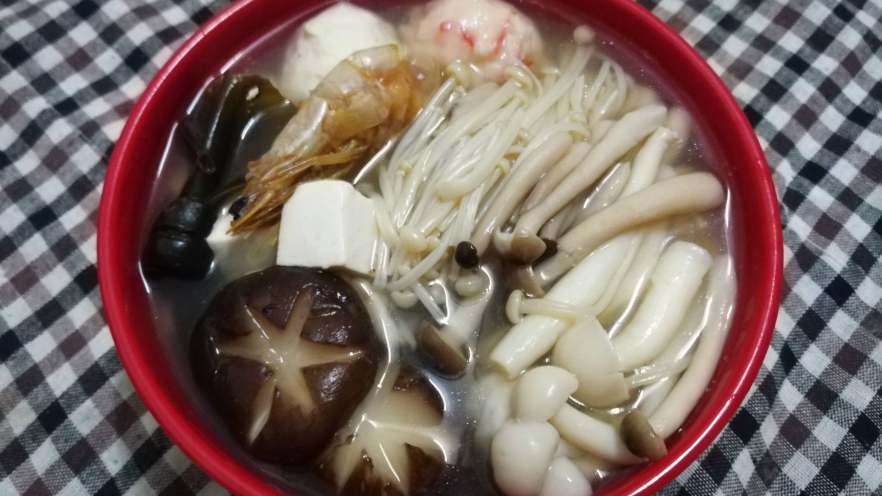 菌类料理+海味杂菇汤