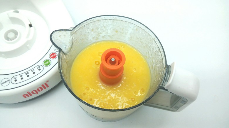 橙香土豆泥,启动搅拌键，10秒就好了
