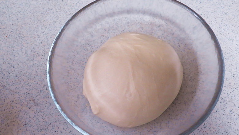 “冰封”【溏心维也纳面包】,进行首次发酵，发酵温度27度，正常室温湿度