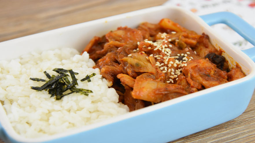 辣白菜炒五花肉—午餐把韩式料理带进办公室