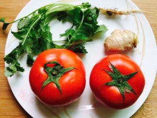 了不起的小番茄+番茄肥牛汤,食材合影