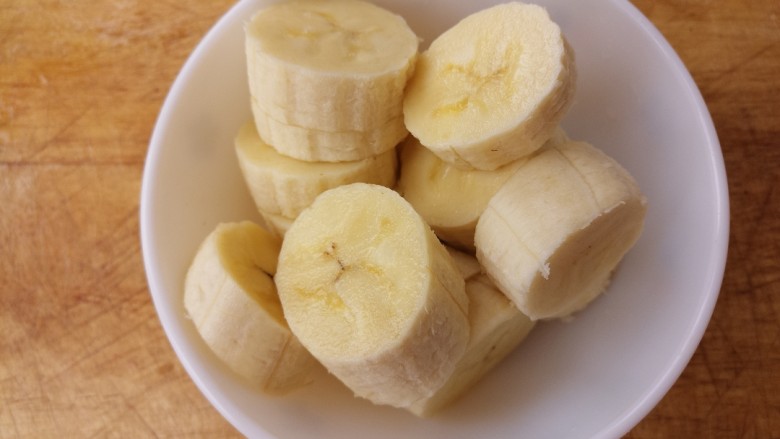 秘制水果捞,香蕉切块
