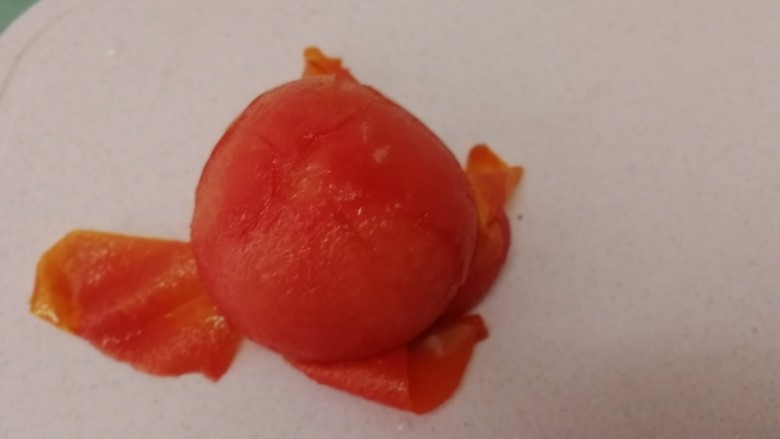 了不起的小番茄+松软香嫩的番茄鸡蛋饼,剥皮