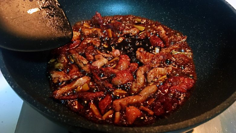 上海菜-空气炸锅版糖醋里脊,中间可以尝下味道😊