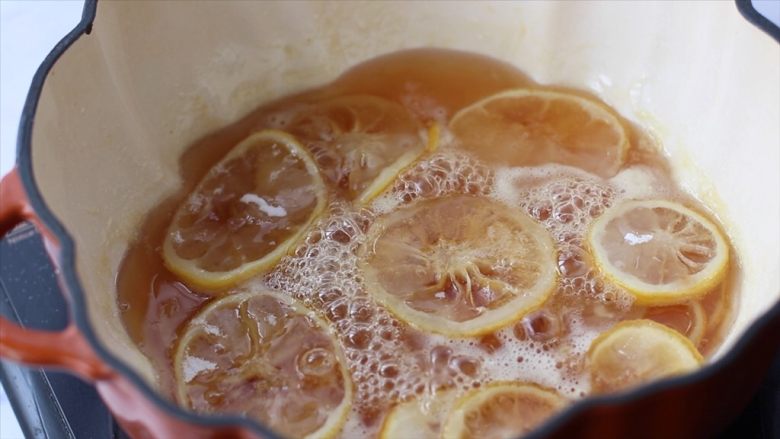 柠檬蜜&柠檬冰红茶,开小火继续慢熬15-20分钟