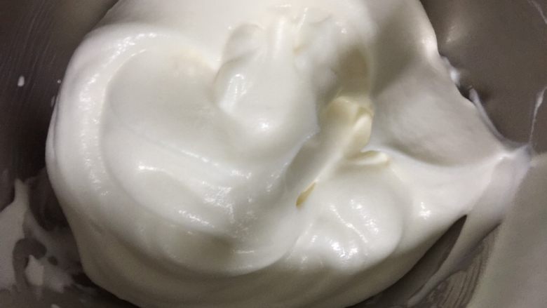 酸奶溶豆,用上面的方法混合均匀