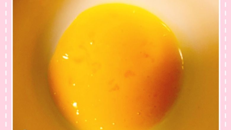 香橙蒸蛋,蛋清蛋黄分离