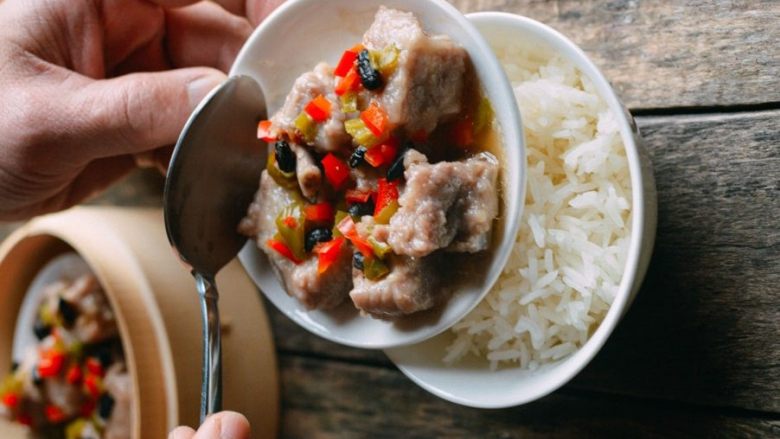 豉汁排骨,汤汁可以拌饭