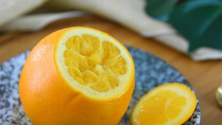 盐蒸橙子—既是水果又是良药，效果还不错,有了它，普通的咳嗽就不用跑药店了。