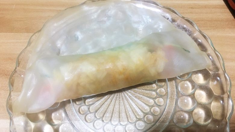 饺子皮春饼卷,卷卷卷
