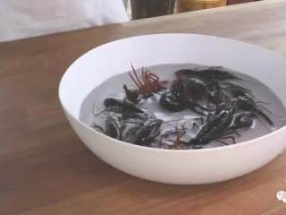 十三香小龙虾,买回来的龙虾先冲洗干净然后用盐水泡30分钟左右，盐水既可以杀菌消毒又可以让小龙虾把腮部的脏物吐干净