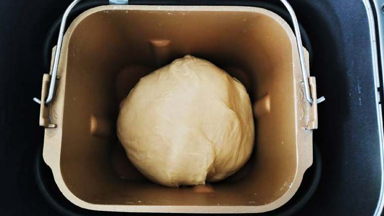  心形椰蓉面包,开始第一次发酵