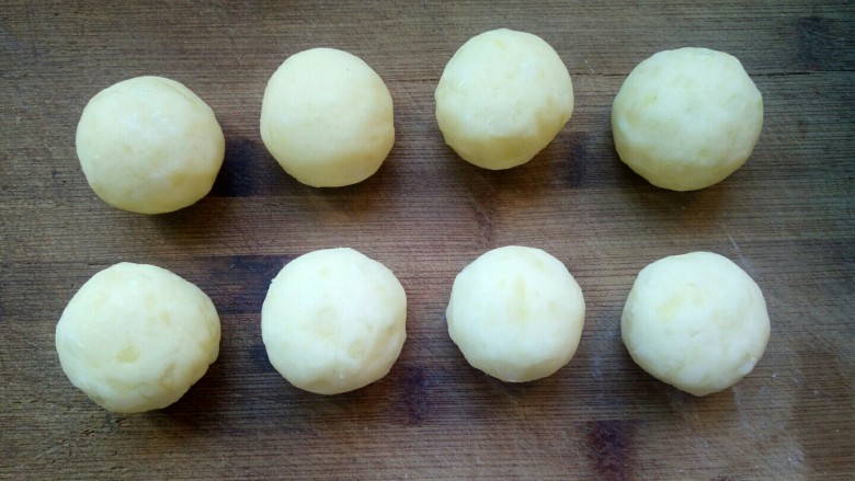 土豆泥玉米球——瘦身减脂,依次做好。