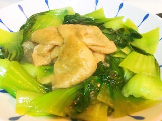 上海菜-香菇油面筋,再放油面筋