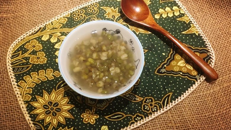 清凉一下绿豆汤,哒啷哒啷！