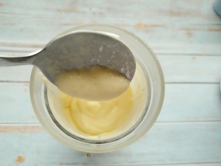 酸奶芒果西米露,很细腻，特别浓稠。