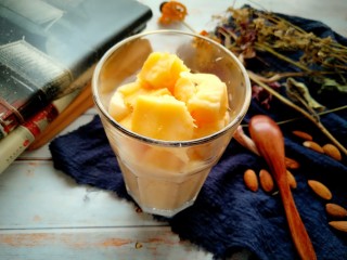 酸奶芒果西米露,完成