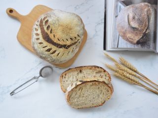 天然酵种乡村面包,一款面包，两种口感，纯天然发酵，低脂无油更健康