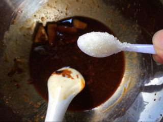 糯米藜麦蒸排骨,2小勺的糖