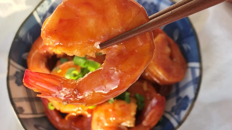 私房茄汁虾,诱人的茄汁大虾有没有馋到你