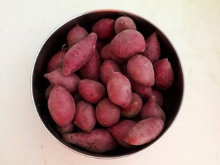 自制紫薯粉,紫薯800克