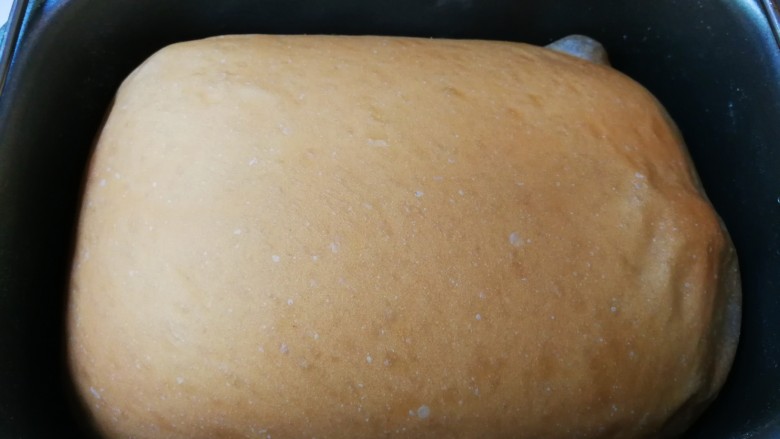 一次发酵面包,面包烤好了