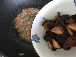 香菇海米西蓝花,下香菇