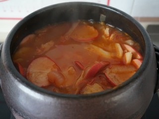 改良版的老上海罗宋汤,一个小时后汤汁已经很浓稠了