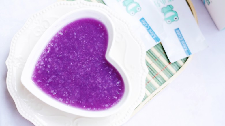 美食丨靓丽的紫薯粥，辅食中的颜值担当～,颜值超高