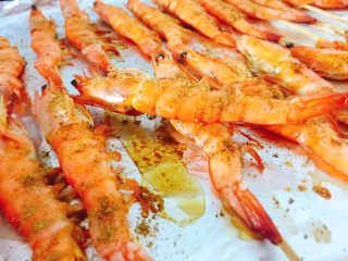 烤箱版+超级简单的烤大虾,烤好直接冒着虾油特别好吃