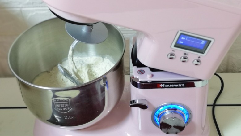  【酸奶吐司】～波兰种法,将厨师面桶放入机器中，卡槽要卡住！