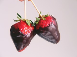 草莓巧克力,美美哒！