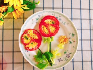 西红柿（番茄）花蛋饼-宝宝辅食