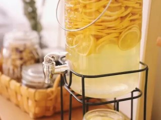 柠檬醋,放在阴凉处发酵30天以上，前十天开盖排气三次，就是打开盖子一小会再盖上