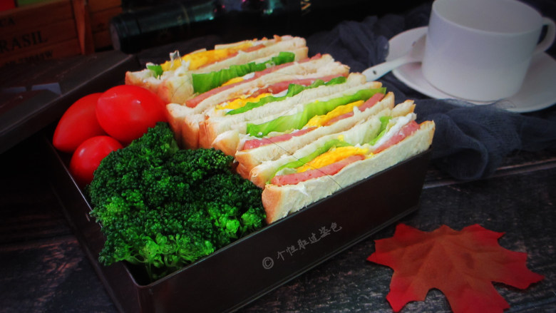 十味 三明治减肥便当,高颜值便当
一定会让同事们羡慕不已